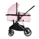 Baby stroller "Aura" pink marshmallow