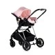 Baby stroller "Aura" pink marshmallow
