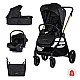 Baby stroller 3 in 1 "Marbella" blackberry