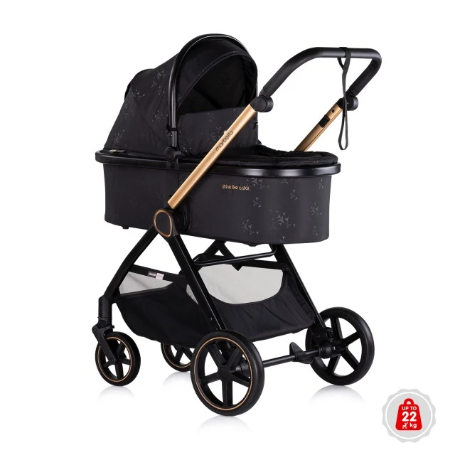 Baby stroller 3 in 1 Marbella blackberry