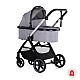 Baby stroller 3 in 1 "Marbella" cloud gray