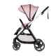 Baby stroller 3 in 1 "Marbella" pink marshmallow