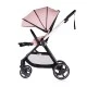 Baby stroller 3 in 1 "Marbella" pink marshmallow
