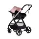 Baby stroller 3 in 1 "Marbella" pink marshmallow