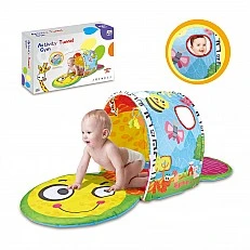 Gymnastics mat "Bee" with tunnel