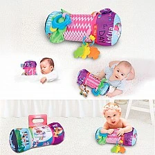 Baby pillow for active gym. pink