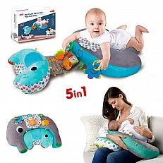 Multifunctional baby pillow 5 in 1 blue