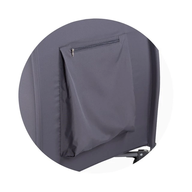 Baby portable cot Bella anthracite