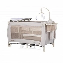 Baby portable crib White biscuit