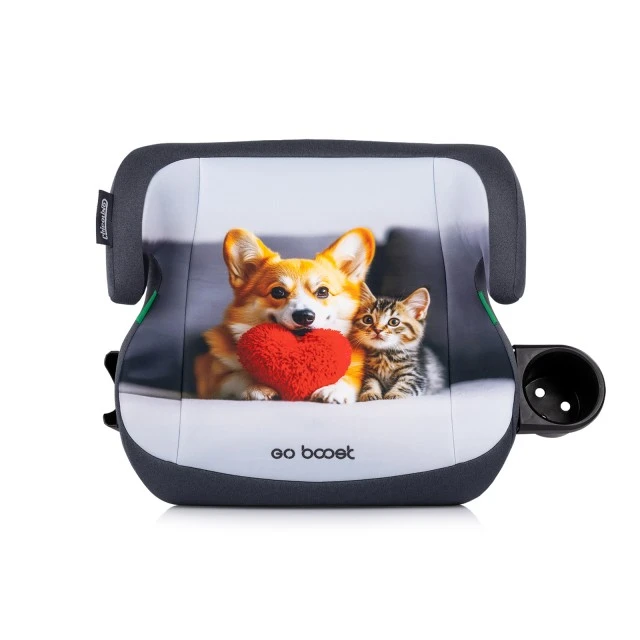 Car seat 125-150 GO BOOST corgi