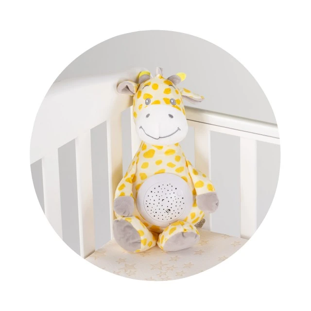 Plush toy with projector/music Giraffe