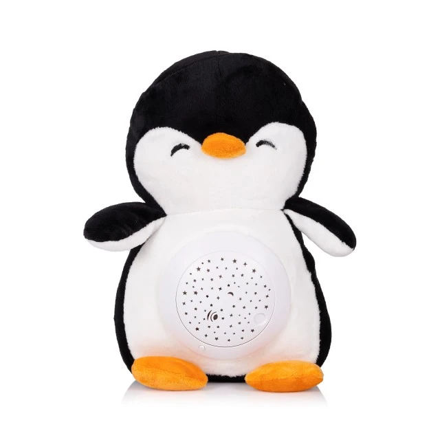 Plush toy with projector/music Penguin
