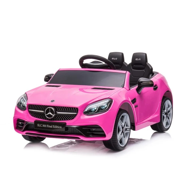 Акумулаторна кола Mercedes Benz SLC300 розова