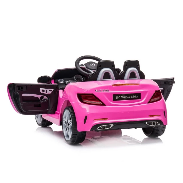 Акумулаторна кола Mercedes Benz SLC300 розова