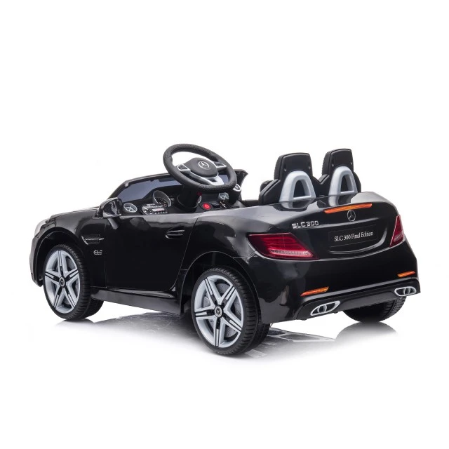 Electric car Mercedes Benz SLC300 black