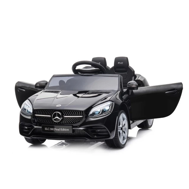 Electric car Mercedes Benz SLC300 black