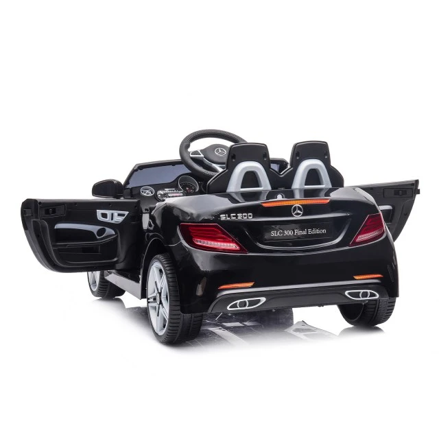 Electric car Mercedes Benz SLC300 black