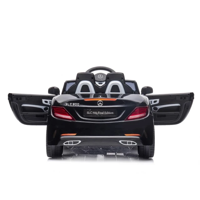 Electric car Mercedes Benz SLC300 black