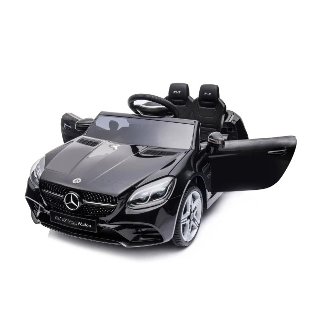 Electric car Mercedes Benz SLC300 black