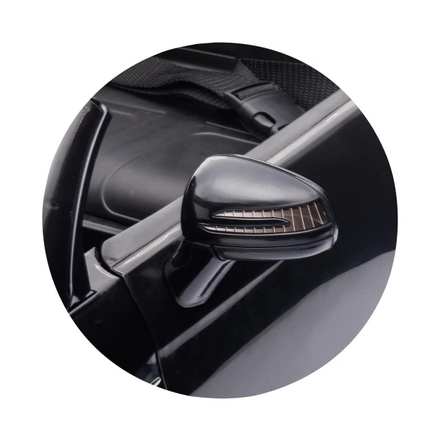 Electric car Mercedes Benz SLC300 black