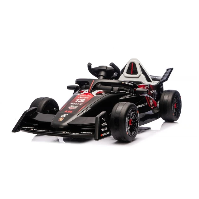 Акумулаторна кола Formula E Porsche червена