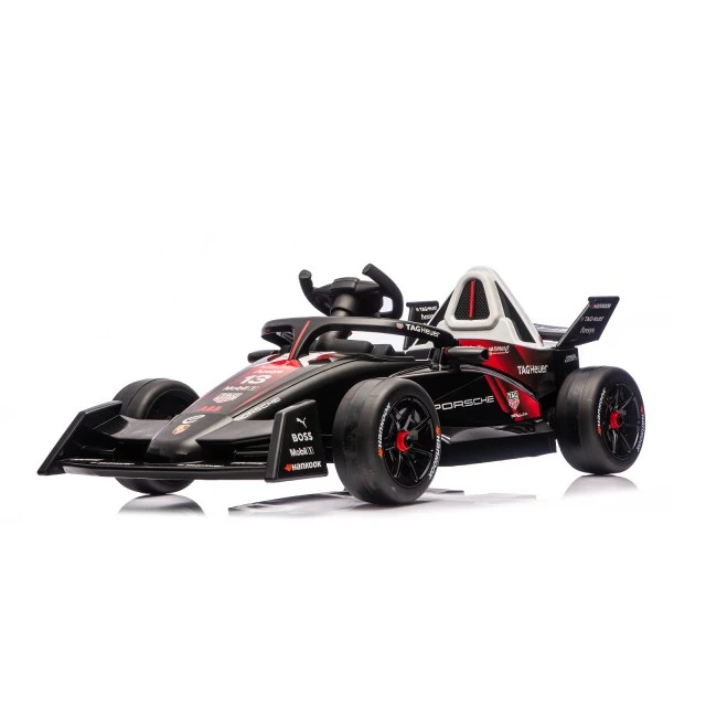 Акумулаторна кола Formula E Porsche червена