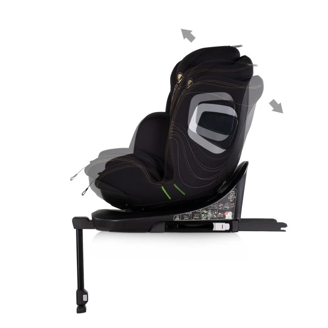 Столче за кола 360 I-size 40-150 CLIMA AIR къпина