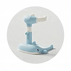 Auxiliary bath stand with support Kitche blue