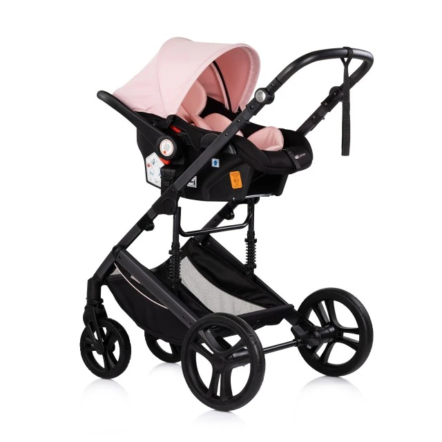 Baby stroller Amore pink powder