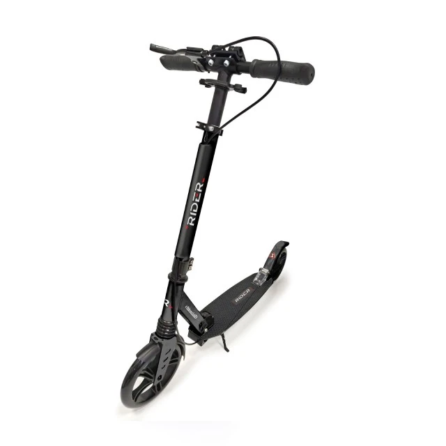 Scooter with brake up to 100kg Rider black
