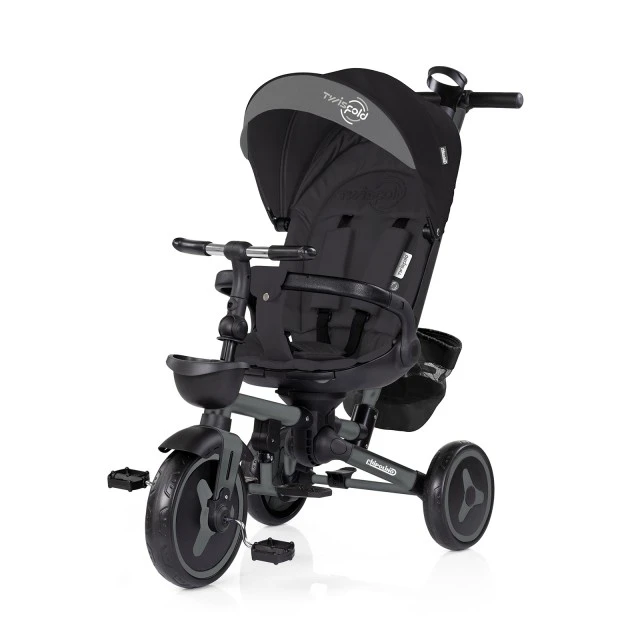 Folding tricycle 360 TWISFOLD black