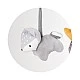 Musical toy with projector "Sleeping Forest" gray