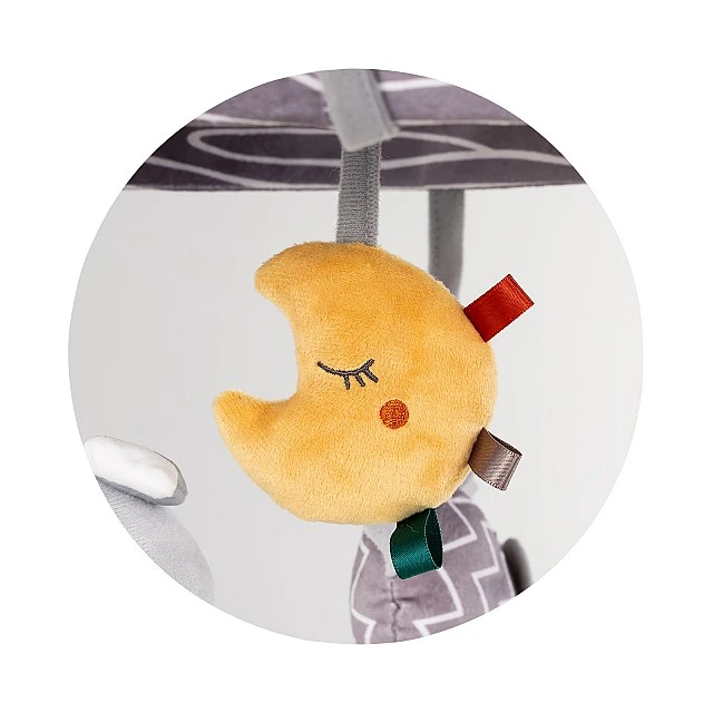 Musical toy with projector Sleeping Forest gray