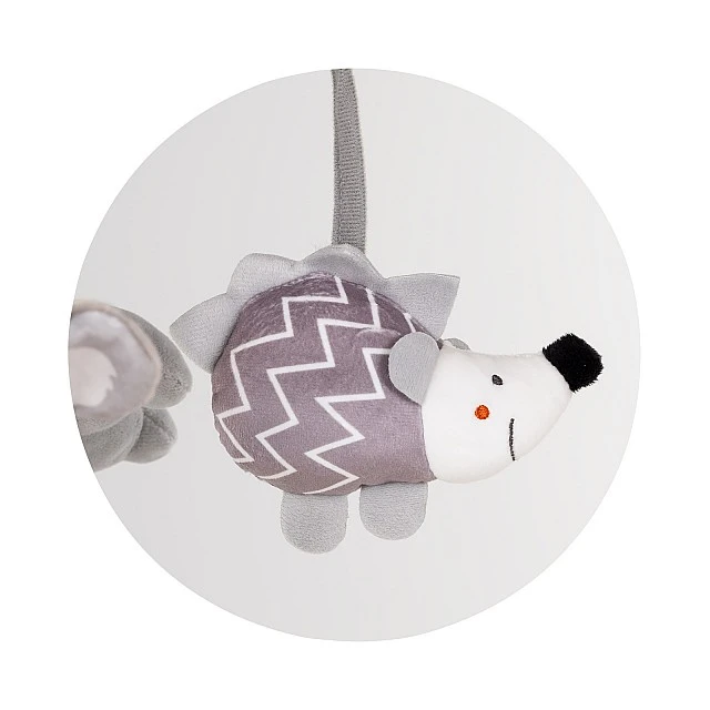 Musical toy with projector Sleeping Forest gray