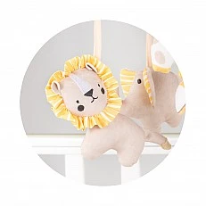 Musical toy with projector "Lion and friends"