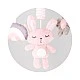 Musical bed toy "Sleeping Bunny" pink