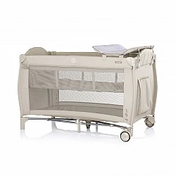 Baby portable crib White cashmere
