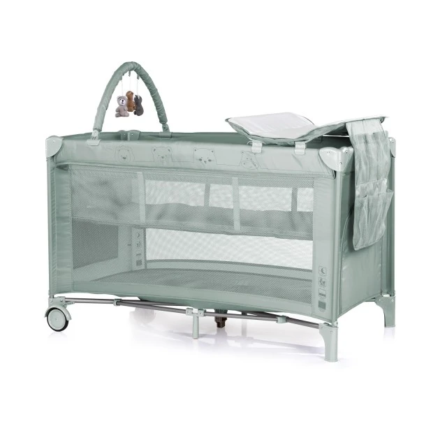 Luna portable baby crib matcha