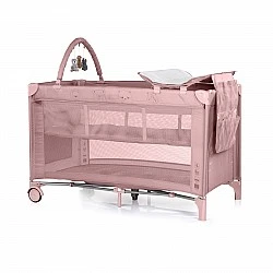 Baby portable playpenLuna pink powder