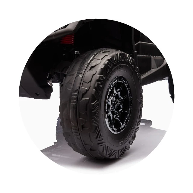 Electric ATV CAN AM OUTLANDER black EVA tires