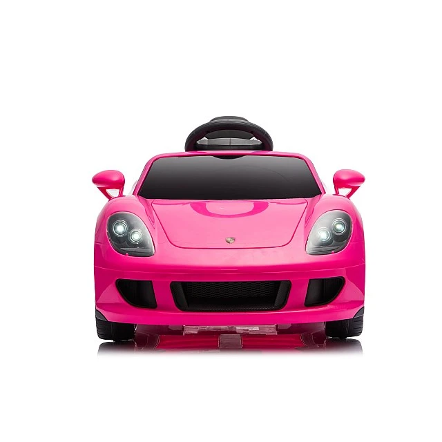 Electric car Porsche Carrera GT pink