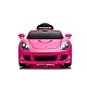 Electric car Porsche Carrera GT pink