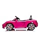 Electric car Porsche Carrera GT pink
