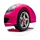 Electric car Porsche Carrera GT pink