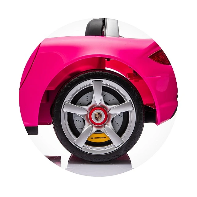 Electric car Porsche Carrera GT pink