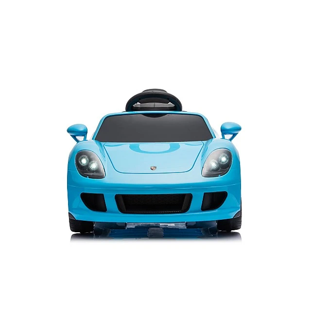 Electric car Porsche Carrera GT blue