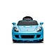 Electric car Porsche Carrera GT blue