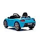 Electric car Porsche Carrera GT blue