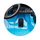 Electric car Porsche Carrera GT blue