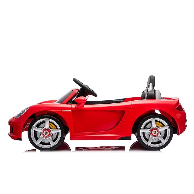 Electric car Porsche Carrera GT red